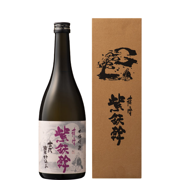 【季節限定】紫鉄幹 箱入 25° 720ml -芋焼酎-
