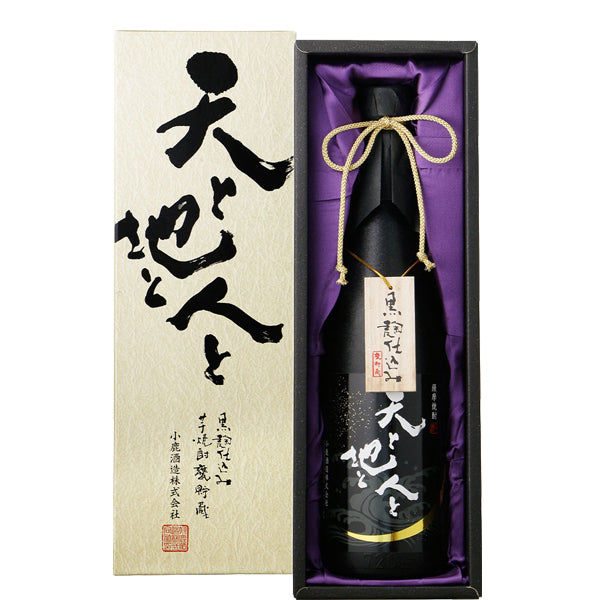 天と地と人と 箱入 30° 720ml -芋焼酎-