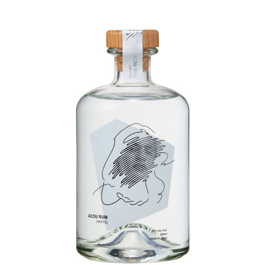 ACOU RUM WHITE 40° 500ml -ラム-