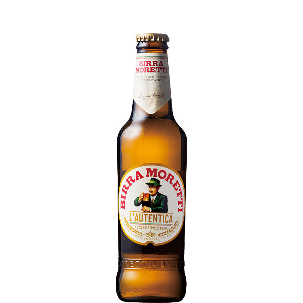 モレッティ・ビール 4.5° 330ml -ビール-