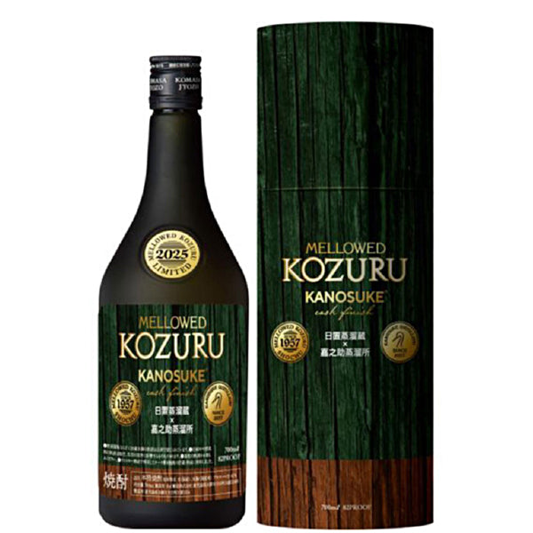 【数量限定】メローコヅル 嘉之助 カスクフィニッシュ 箱入 2025 41° 700ml -米焼酎-