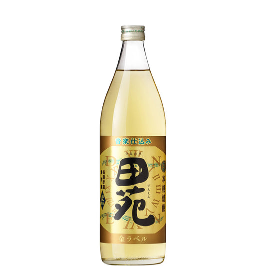田苑 金ラベル 25° 900ml -麦焼酎-