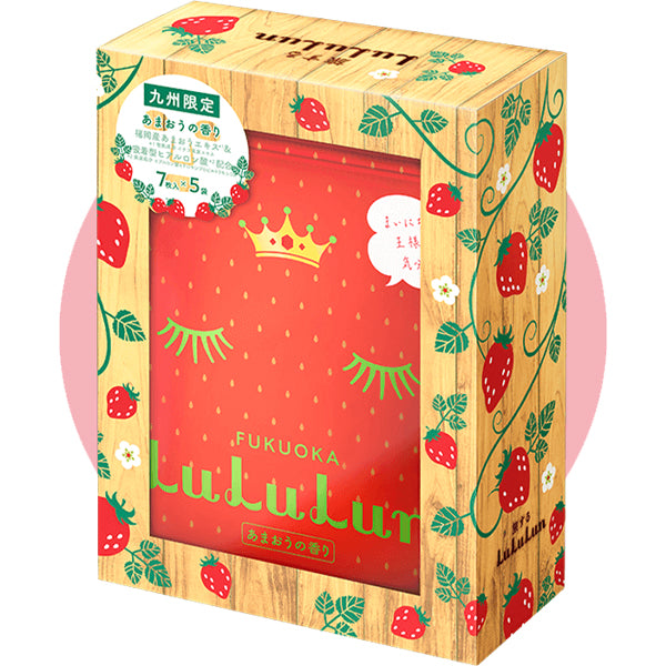 【九州限定】Fukuoka LuLuLun（あまおうの香り） 7枚入×5袋