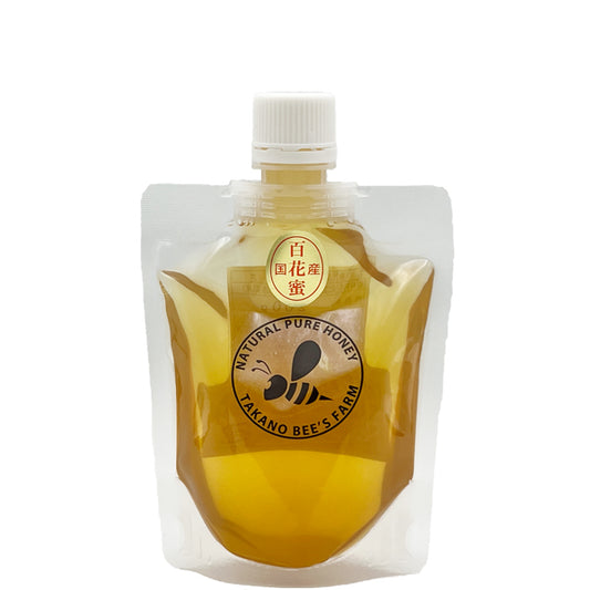 純粋国産はちみつ 百花蜜 パウチタイプ 200g