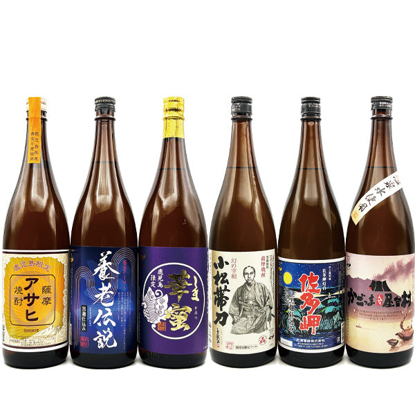 【鹿児島限定】鹿児島限定芋焼酎 1800ml きばれ 6本セット