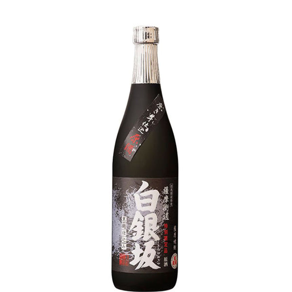 【季節限定】白銀坂 黒麹 37° 720ml -芋焼酎-