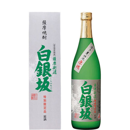 【季節限定】白銀坂 白麹 37° 720ml -芋焼酎-