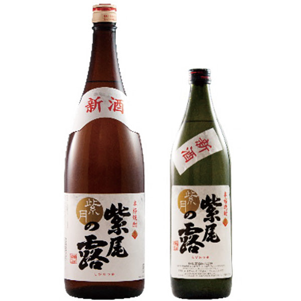 【新焼酎】紫尾の露 紫月 25° 1800ml -芋焼酎-