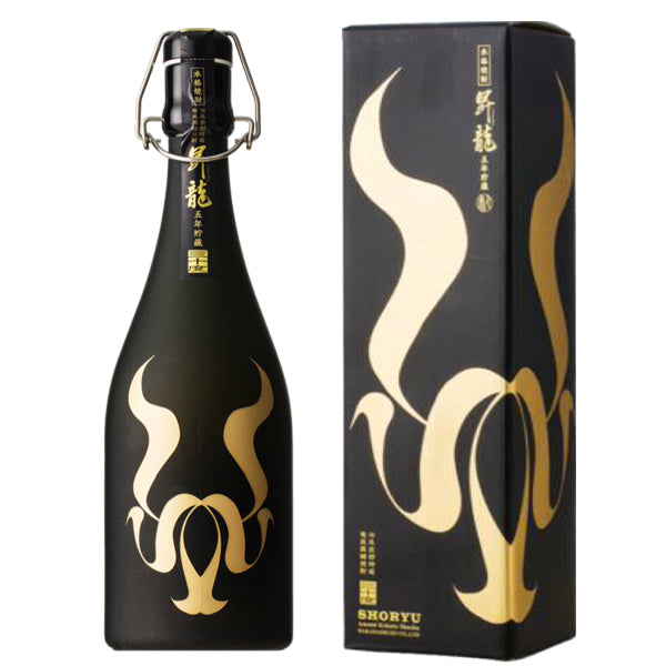 【数量限定】三種の神氣 昇龍 金ラベル 箱入 30° 720ml -黒糖焼酎-
