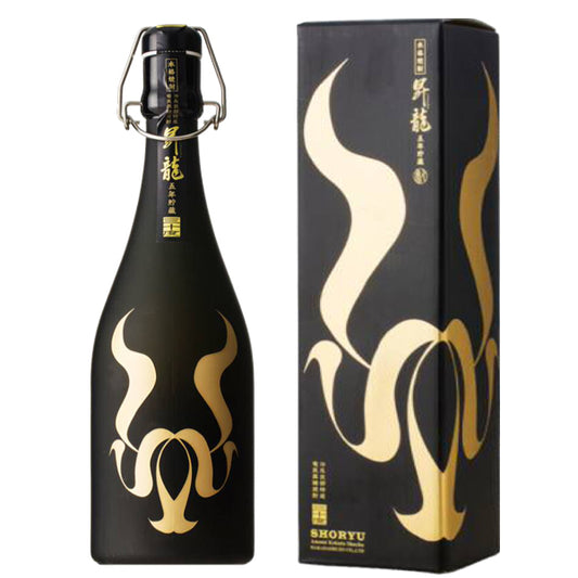 【数量限定】三種の神氣 昇龍 金ラベル 箱入 30° 720ml -黒糖焼酎-