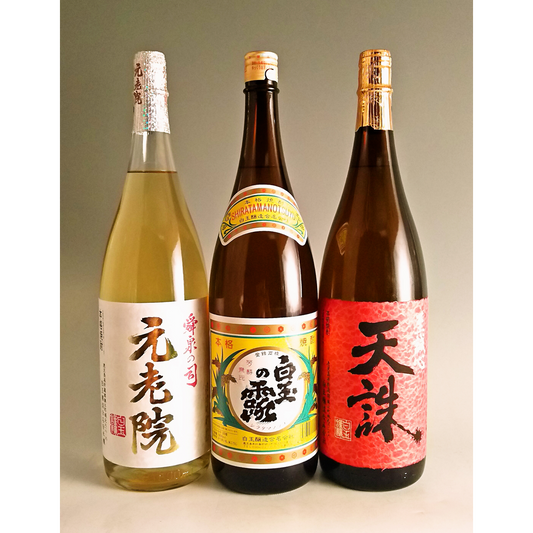 【数量限定】白玉3種セット 1800ml -芋焼酎-