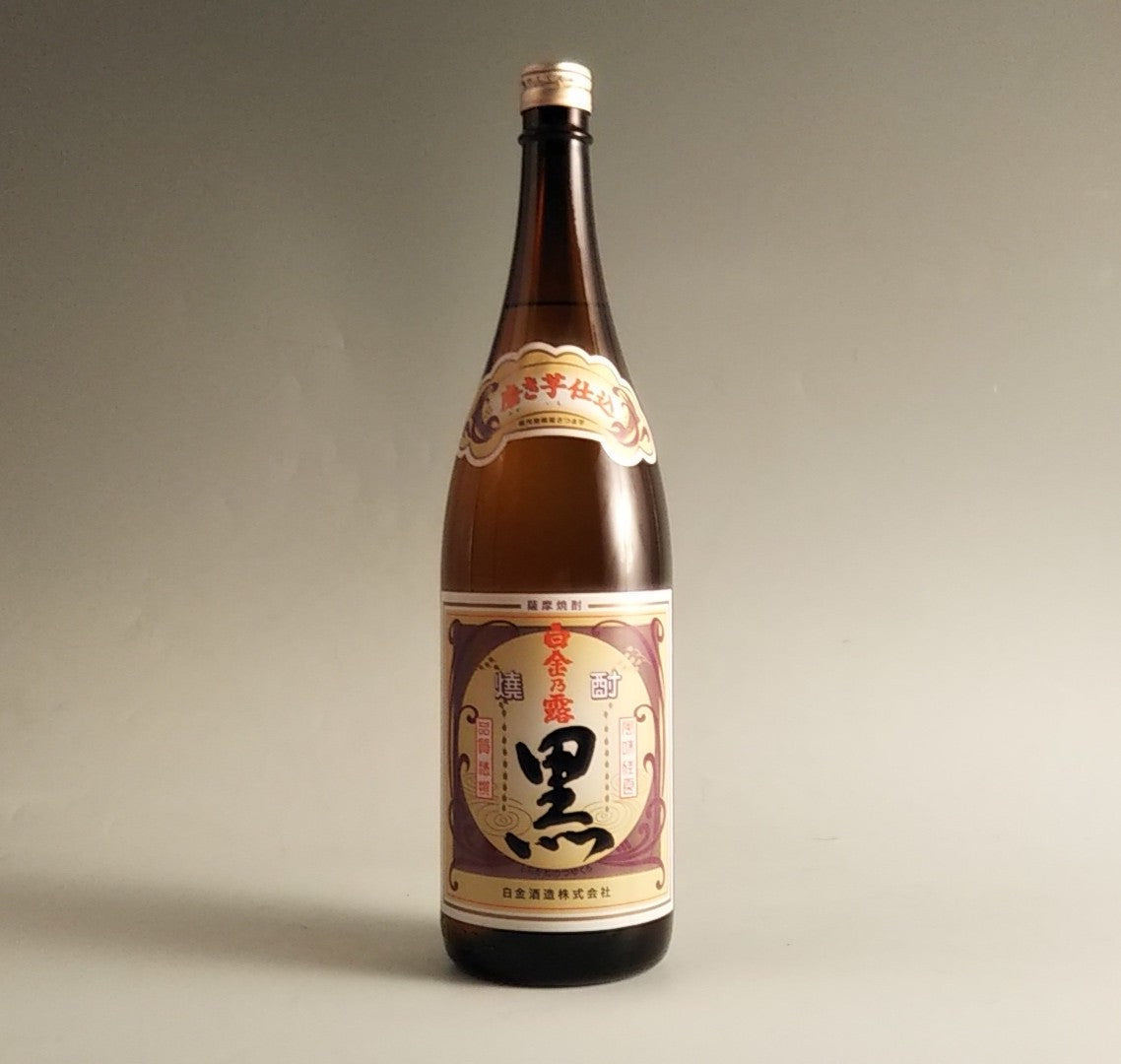 白金乃露 黒 25° 1800ml -芋焼酎-