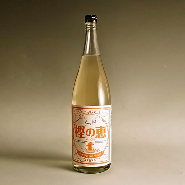 【数量限定】【販売店限定】長期樫樽貯蔵 樫の恵 YELLOW 25° 1800ml -芋焼酎-