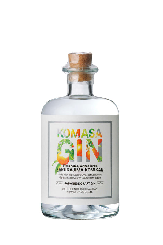 KOMASA GIN-桜島小みかん- 45° 500ml -クラフトジン-