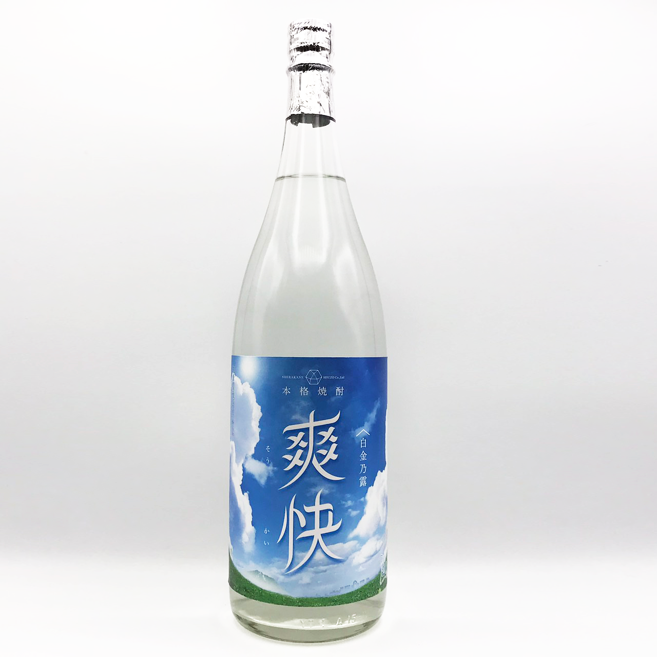 爽快 白金乃露 20° 1800ml -芋焼酎-