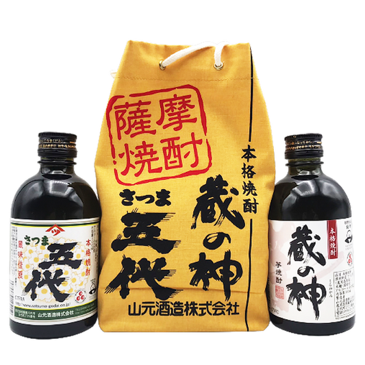 さつま五代と蔵の神 セット 25° 300ml -芋焼酎-