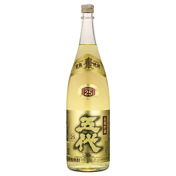 五代麦長期貯蔵酒 25° 1800ml -麦焼酎-