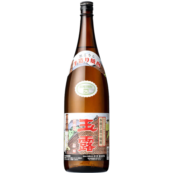 玉露 黒 25° 1800ml -芋焼酎-