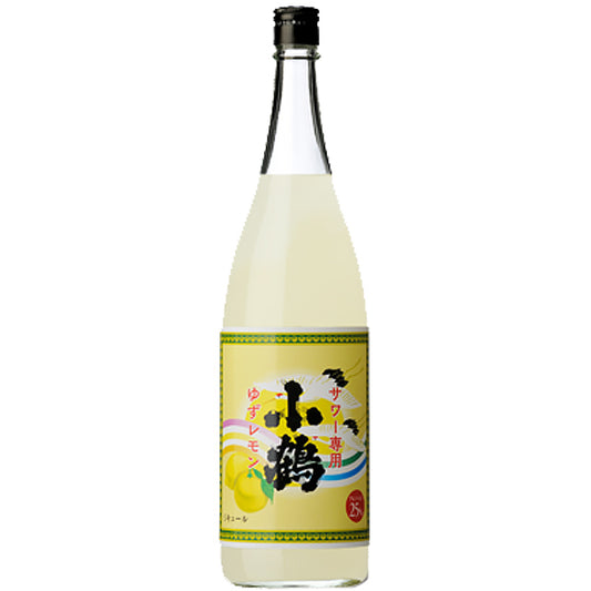 小鶴 サワー専用ゆずレモン 25° 1800ml -リキュール-