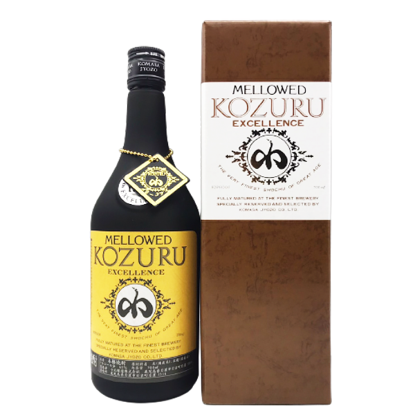 MELLOWED KOZURU EXCELLENCE 41° 700ml -米焼酎-