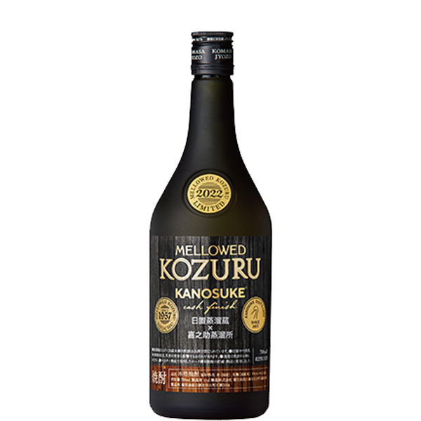 【数量限定】MELLOWED KOZURU KANOSUKE cask finish 2022 41° 700ml -米焼酎-