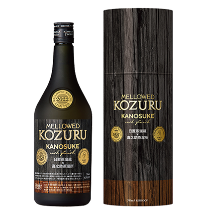 【数量限定】MELLOWED KOZURU KANOSUKE cask finish 2022 41° 700ml -米焼酎-