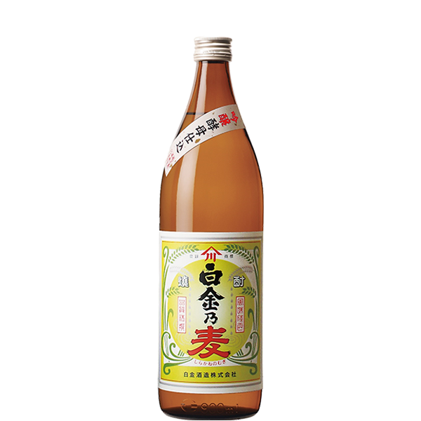 白金乃麦 25° 900ml -麦焼酎-