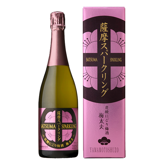 薩摩スパークリング梅酒 梅太夫 8° 750ml -リキュール-